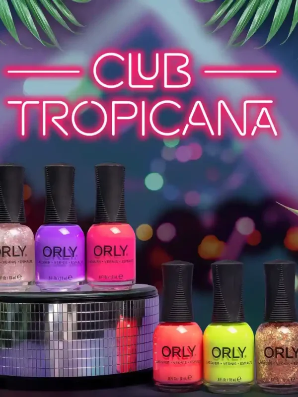 COLECCIÓN ORLY 6 PIX TEMPORADA  VERANO CLUB TROPICANA 18ml